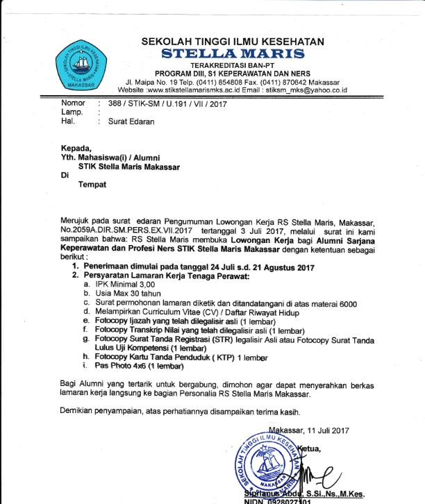 Lowongan Kerja