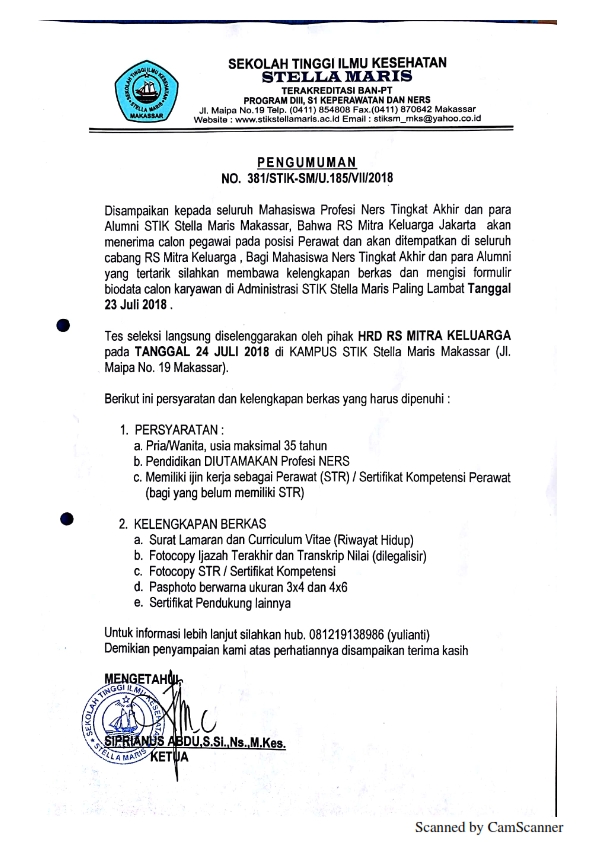 LOKER RS MITRA KELUARGA JAKARTA